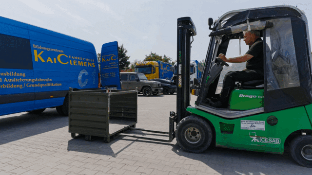 Gabelstapler CESAB Drago 150-Dortmund-Fahschule-Clemens